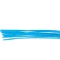 Rurka termokurczliwa 6mm x 1m 2:1 - Niebieska 10szt