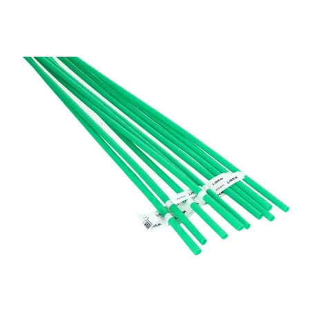 Rurka termokurczliwa 6mm x 1m 2:1 - Zielona 10szt