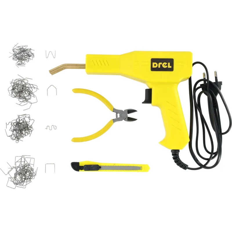 Zgrzewarka do plastiku 30 W, dioda LED, akcesoria