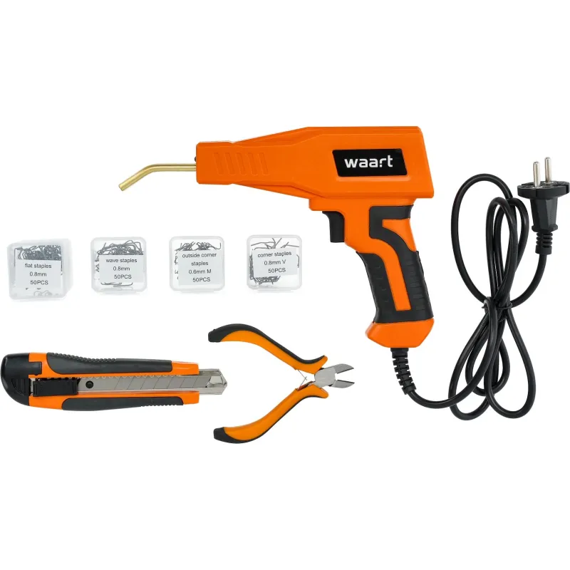 Zgrzewarka do plastiku 50 W, dioda LED, akcesoria