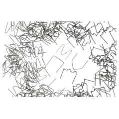 Zestaw zszywek do plastiku, 600szt.