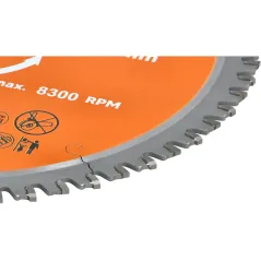 Tarcza do pilarki widiowa 185 x 30 mm, 60T, multimaterial