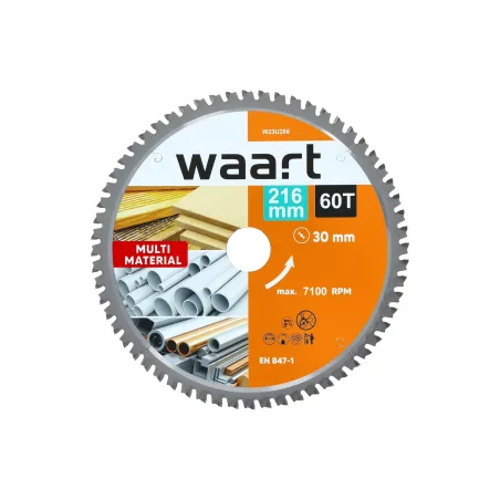 Tarcza do pilarki widiowa 216 x 30 mm, 60T, multimaterial