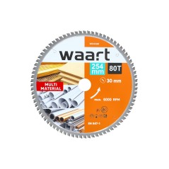 Tarcza do pilarki widiowa 254 x 30 mm, 80T, multimaterial