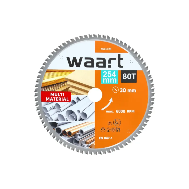 Tarcza do pilarki widiowa 254 x 30 mm, 80T, multimaterial