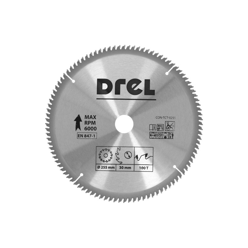 Tarcza do pilarki widiowa 255 x 30 mm, 100T, aluminium