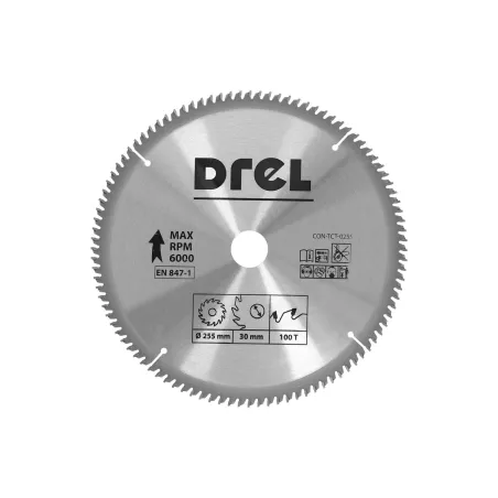 Tarcza do pilarki widiowa 255 x 30 mm, 100T, aluminium