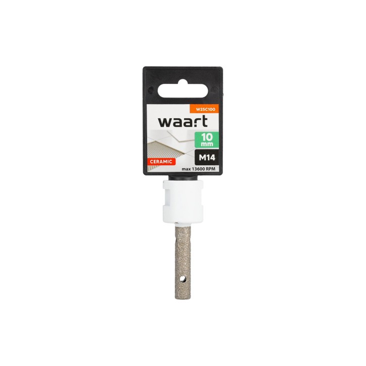 Frez diamentowy walcowy 10mm x M14