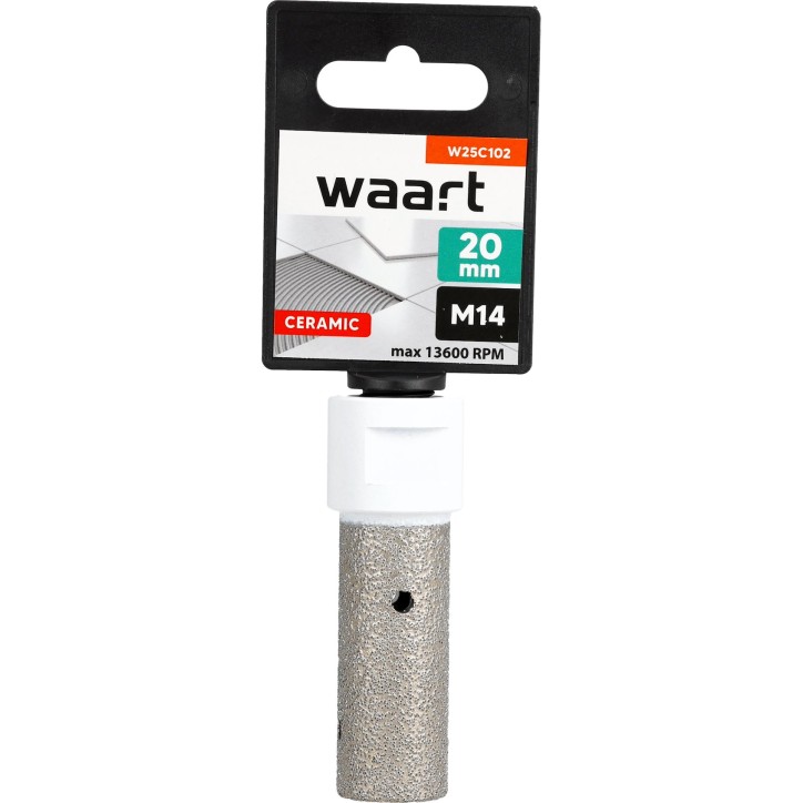 Frez diamentowy walcowy 20mm x M14 Frez diamentowy walcowy 20mm x M14