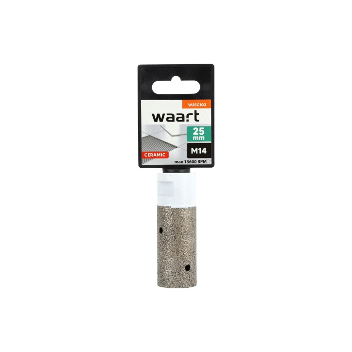 Frez diamentowy walcowy 25mm x M14