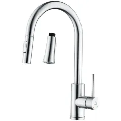 Duro Seria Acero bateria zlewozmywakowa z wyciąganą wylewką