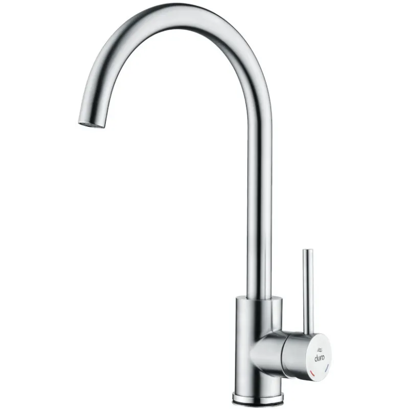 Duro Seria Acero BATERIA ZLEWOZMYWAKOWA RUROWA Z RUCHOMĄ WYLEWKĄ Duro Seria Acero BATERIA ZLEWOZMYWAKOWA RUROWA Z RUCHOMĄ WYLEWKĄ