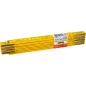 Miara składana drewniana 2 m, żółta Miara składana drewniana 2 m, żółta