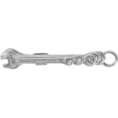 Zestaw kluczy płasko-oczkowych 8-17 mm, 6 szt.