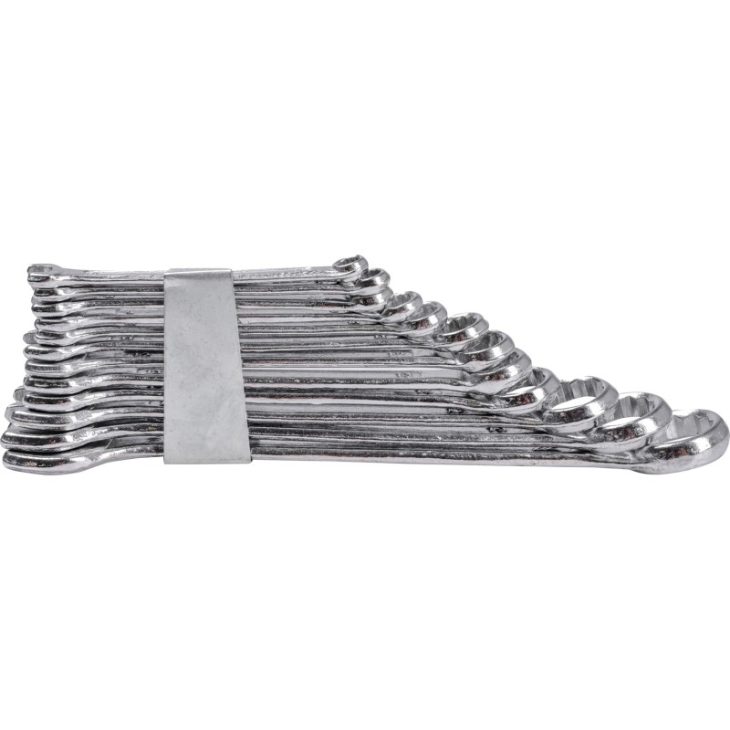 Zestaw kluczy płasko-oczkowych 6-22 mm, 12 szt.