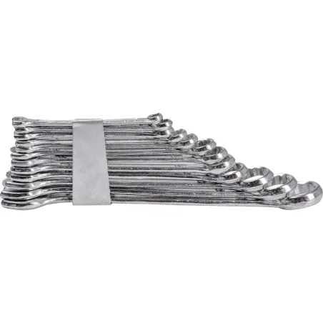 Zestaw kluczy płasko-oczkowych 6-22 mm, 12 szt.