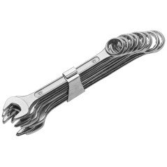 Zestaw kluczy płasko-oczkowych 6-32 mm, 25 szt.