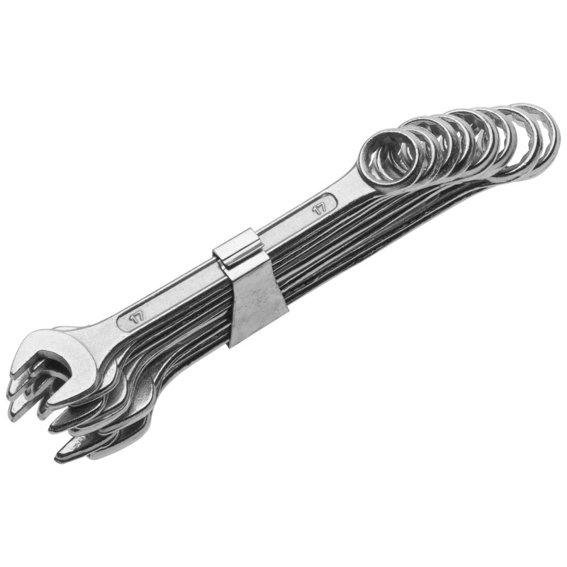 Zestaw kluczy płasko-oczkowych 6-32 mm, 25 szt.