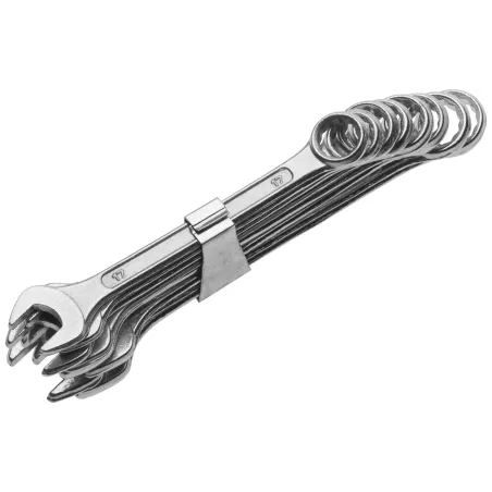 Zestaw kluczy płasko-oczkowych 6-32 mm, 25 szt.