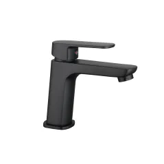 Duro Seria Ombra bateria umywalkowa stojąca czarna bez korka