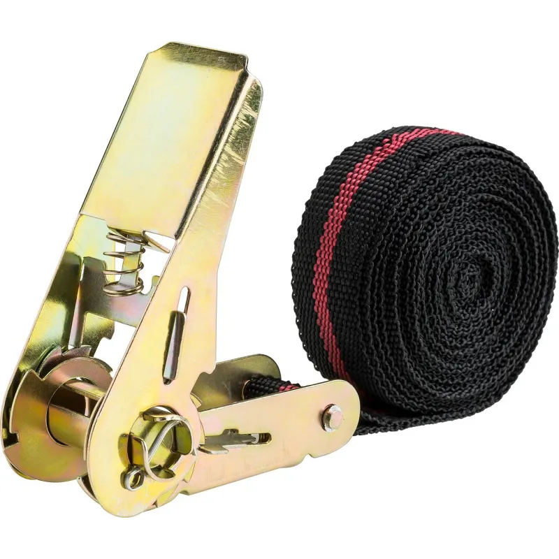 Pas nylonowy z klamrą 5.0 m, 25 mm Pas nylonowy z klamrą 5.0 m, 25 mm