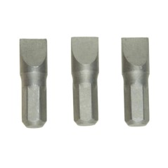 Końcówki wkrętakowe płaskie SL4,0 x 25 mm, 3 szt.