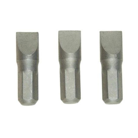 Końcówki wkrętakowe płaskie SL5,0 x 25 mm, 3 szt.