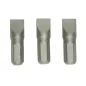 Końcówki wkrętakowe płaskie SL8,0 x 25 mm, 3 szt. Końcówki wkrętakowe płaskie SL8,0 x 25 mm, 3 szt.