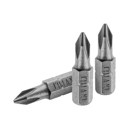 Końcówki wkrętakowe krzyżowe PH1 x 25 mm, 3 szt.