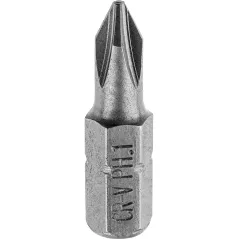 Końcówki wkrętakowe krzyżowe PH1 x 25 mm, 3 szt.