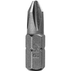 Końcówki wkrętakowe krzyżowe PH2 x 25 mm, 3 szt.