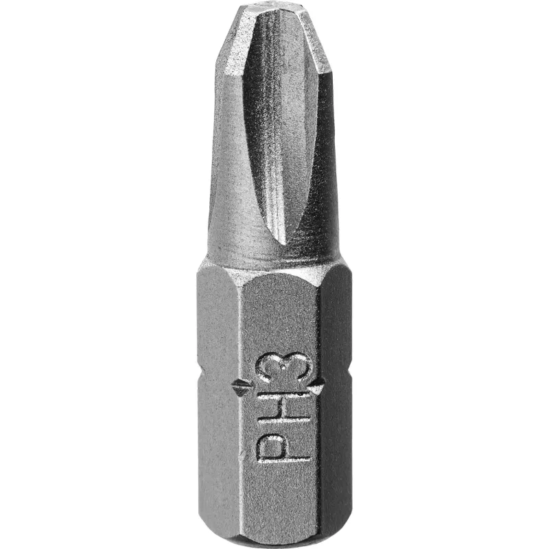 Końcówki wkrętakowe krzyżowe PH3 x 25 mm, 3 szt.