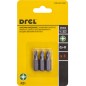 Końcówki wkrętakowe krzyżowe PZ1 x 25 mm, 3 szt. Końcówki wkrętakowe krzyżowe PZ1 x 25 mm, 3 szt.