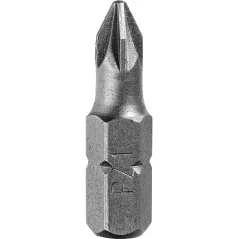 Końcówki wkrętakowe krzyżowe PZ1 x 25 mm, 30 szt.