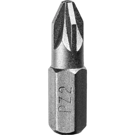 Końcówki wkrętakowe krzyżowe PZ2 x 25 mm, 3 szt.