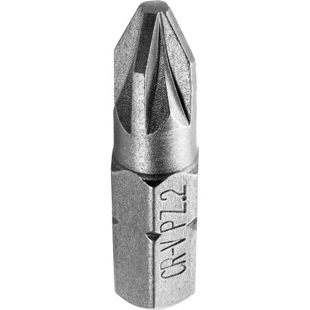 Końcówki wkrętakowe krzyżowe PZ2 x 25 mm, 30 szt.