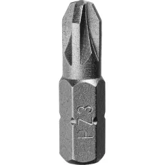 Końcówki wkrętakowe krzyżowe PZ3 x 25 mm, 3 szt.