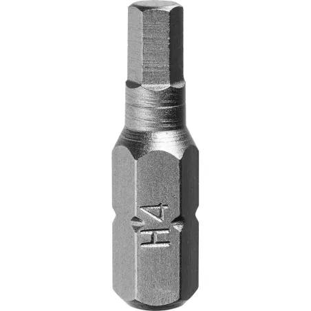 Końcówki wkrętakowe sześciokątne H4 x 25 mm, 3 szt.