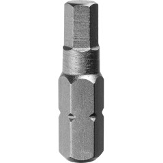 Końcówki wkrętakowe sześciokątne H5 x 25 mm, 3 szt.