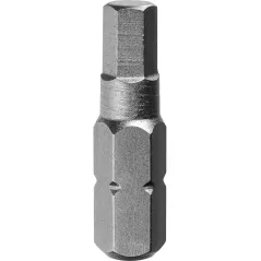 Końcówki wkrętakowe sześciokątne H5 x 25 mm, 3 szt.