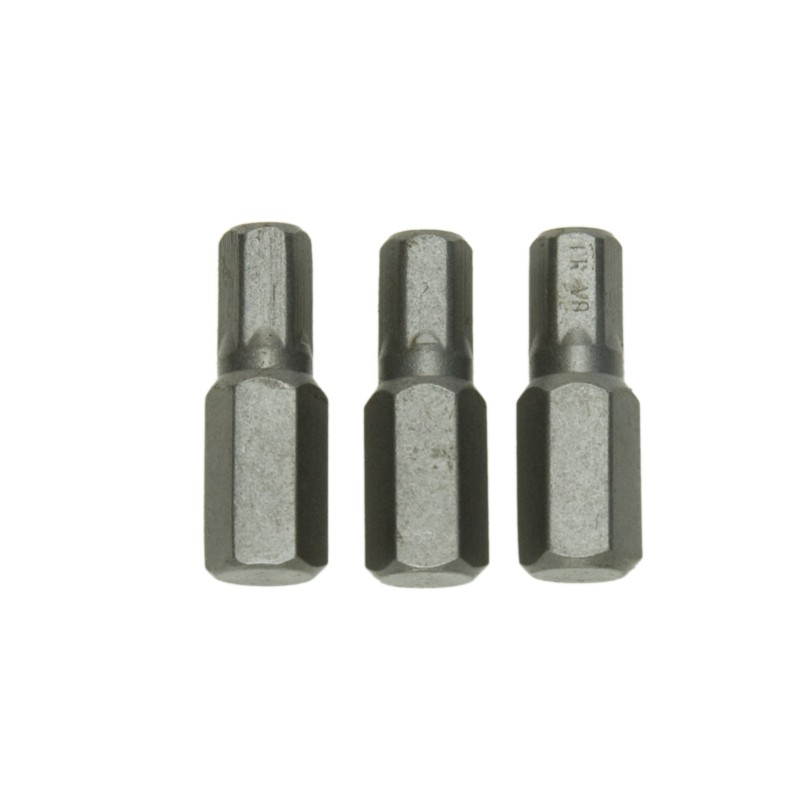 Końcówki wkrętakowe sześciokątne H8 x 25 mm, 3 szt. Końcówki wkrętakowe sześciokątne H8 x 25 mm, 3 szt.