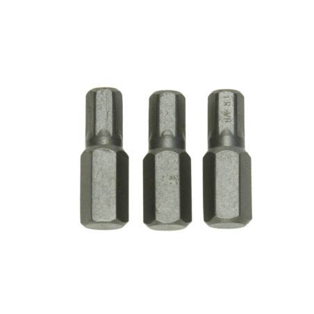 Końcówki wkrętakowe sześciokątne H8 x 25 mm, 3 szt.