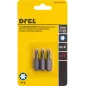 Końcówki wkrętakowe Torx T15 x 25 mm, 3 szt. Końcówki wkrętakowe Torx T15 x 25 mm, 3 szt.