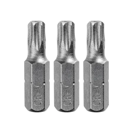 Końcówki wkrętakowe Torx T20 x 25 mm, 3 szt.