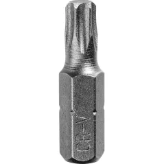 Końcówki wkrętakowe Torx T25 x 25 mm, 3 szt.