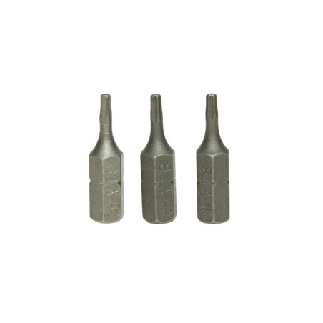 Końcówki wkrętakowe Torx T8 x 25 mm, 3 szt.