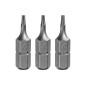 Końcówki wkrętakowe Torx T9 x 25 mm, 3 szt.