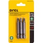 Końcówki wkrętakowe krzyżowe PZ1 x 50 mm, 3 szt. Końcówki wkrętakowe krzyżowe PZ1 x 50 mm, 3 szt.