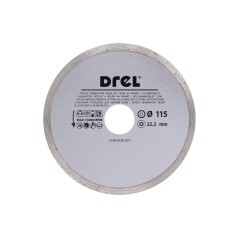 Tarcza diamentowa 115 x 22.2 mm, pełna