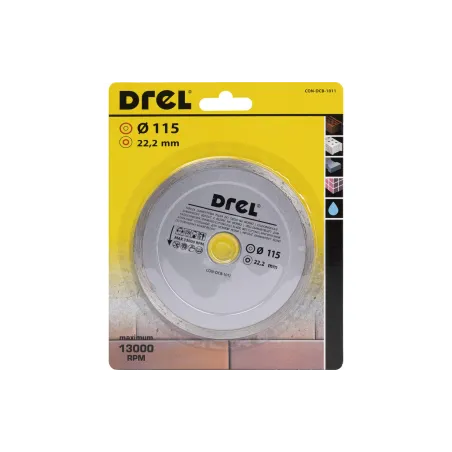 Tarcza diamentowa 115 x 22.2 mm, pełna